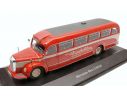 Schuco SH2749 MERCEDES O6600 DER REISELIEBLING RED/CREAM 1:43 Modellino
