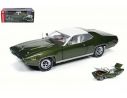 Auto World AMM1092 PLYMOUTH SATTELITE 1971 GREEN 1:18 Modellino