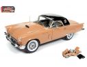 Auto World AMM1098 FORD THUNDERBIRD CONVERTIBLE 1057 60th ANNIVERSARY CORAL SAND 1:18 Modellino