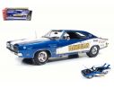 Auto World AW231 DODGE CHARGER 1969 HAWAIIAN FUNNY CAR BLUE METALLIC 1:18 Modellino