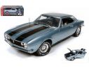 Auto World AWSS114 CHEVROLET CAMARO 1967 (CHRISTINE) LIGHT SILVERBLUE 1:18 Modellino