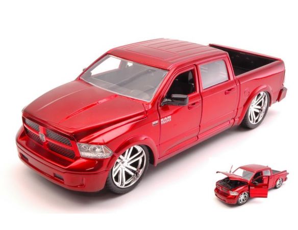 Jada JADA97133 DODGE RAM 1555 2014 CUSTOM EDITION RED 1:24 Modellino