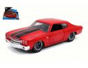 Jada JADA97380 DOM'S CHEVY CHEVELLE SS 1970 RED FAST & FURIOUS 1:32 Modellino