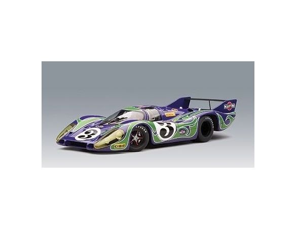 Auto Art / Gateway AA87075 PORSCHE 917 LH HIPPIE N.3 2nd LE MANS 1970  LARROUSSE-KAUHSEN 1:18 Modellino