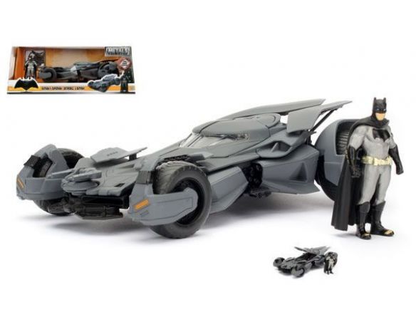 Jada JADA98034 BATMOBILE 2016 W/BATMAN FIGURE 1:24 Modellino