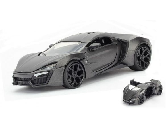 Jada JADA98075 LYKAN HYPERSPORT 2013 SILVERGUN 1:24 Modellino