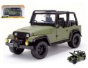 Jada JADA98132 JEEP WRANGLER 1992 GREEN 1:24 Modellino
