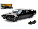 JADA TOYS JADA98292 DOM S PLYMOUTH GTX FAST & FURIOUS 8 BLACK 1:24 Modellino