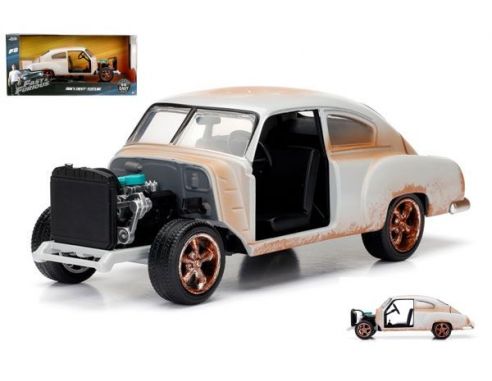 Jada JADA98294 DOM'S CHEVY FLEETLINE FAST & FURIOUS 8 GREY RUSTED 1:24 Modellino
