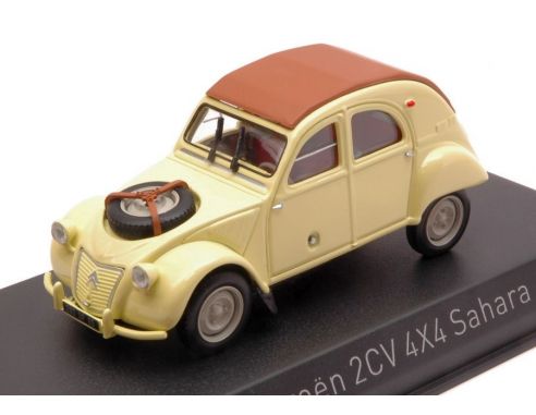 Norev NV150011 CITROEN 2 CV 4x4 SAHARA 1961 PANAMA YELLOW 1:43 Modellino