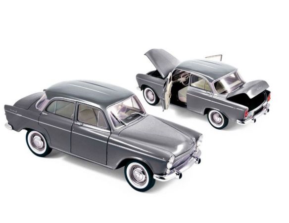 Norev NV185717 SIMCA ARONDE MONTHLERY SPECIALE 1962 GREY METALLIC 1:18 Modellino