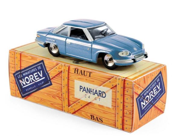 Norev NVCL4512 PANHARD 24 CT BLEU HIERO METALLIC (OPEN WINDOWS) 1:43 Modellino