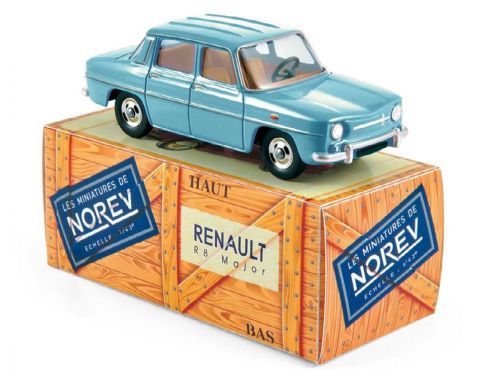 Norev NVCL5111 RENAULT R8 MAJOR BLEU FINLANDE METALLIC 1:43 Modellino