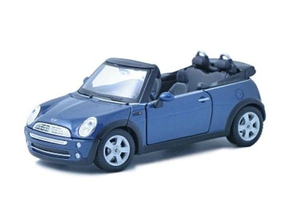 Maisto MI31998 MINI COOPER CABRIO BLU NOTTE 1:24 Modellino