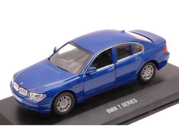Edison Giocattoli EDS892121A BMW 7 SERIES 2002 BLUE 1:43 Modellino