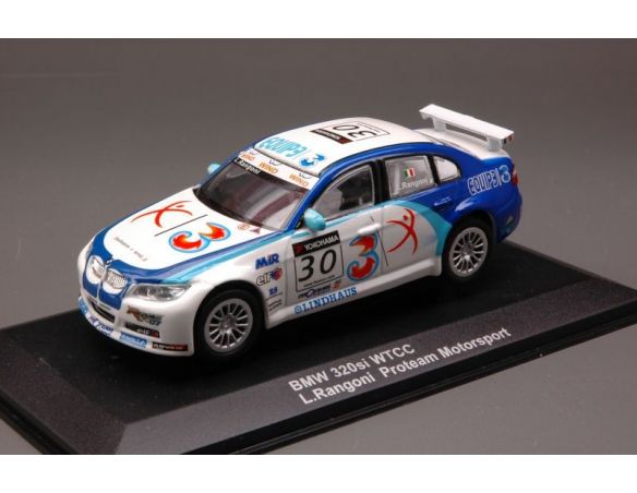 Edison Giocattoli EDS895021A BMW 320si N.30 WTCC 2007 L.RANGONI 1:43 Modellino