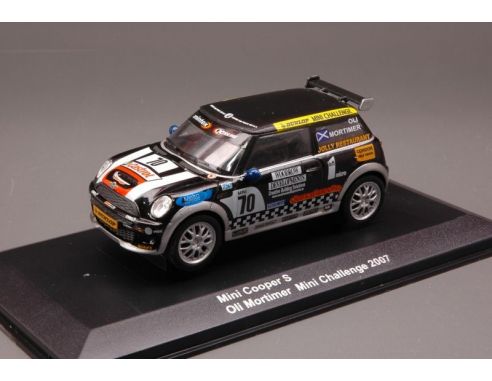 Edison Giocattoli EDS895021B MINI COOPER S N.70 MINI CHALLENGE 2007 OLI MORTIMER 1:43 Modellino