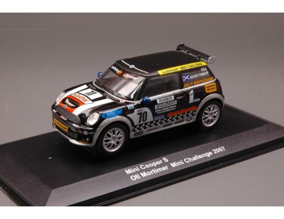 Edison Giocattoli EDS895021B MINI COOPER S N.70 MINI CHALLENGE 2007 OLI MORTIMER 1:43 Modellino