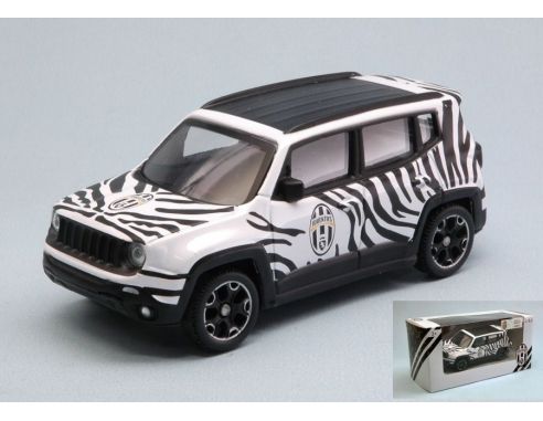 Jeep Renegade Juventus Mondo Motors - Modellino In Scala 1:43, Metallo, Regalo Per Bambini E Collezionisti - Foto 9