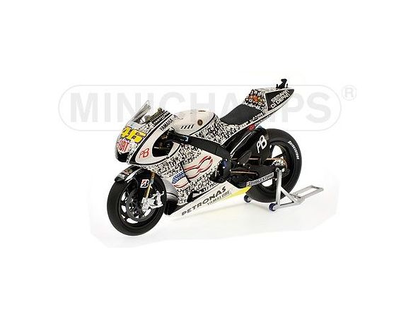 MINICHAMPS 122103246 YAMAHA YZR-M1 VALENTINO ROSSI MOTOGP LAGUNA SECA 2010 Modellino