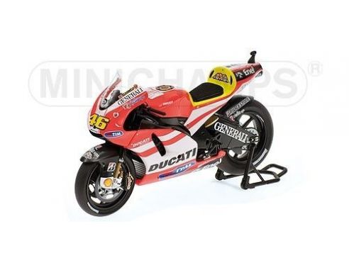 Minichamps PM122110046 DUCATI V.ROSSI 2011 END OF SEASON 1:12 Modellino