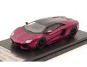 Welly WE41004P LAMBORGHINI AVENTADOR LP700-4 2013 METALLIC PURPLE 1:43 Modellino
