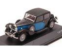 White Box WB123 BUGATTI 57 GALIBIER 1934 BLACK/BLUE 1:43 Modellino