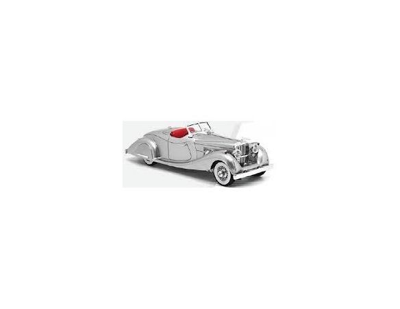 True Scale Miniatures TSM144356 DUESENBERG SJ 1935 GURNEY NUTTING SPEEDSTER SILVER 1:43 Modellino