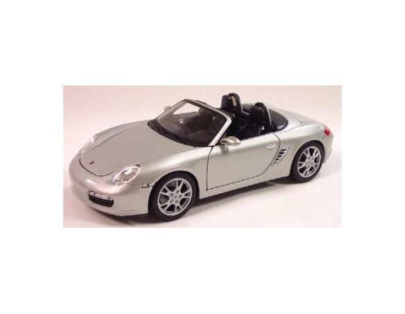 Maisto 31124 PORSCHE BOXSTER SILVER 1:18 Modellino