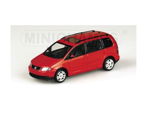 MINICHAMPS 400052100 VOLKSWAGEN TOURAN TORNADO ROSSO 2003 1:43 Modellino