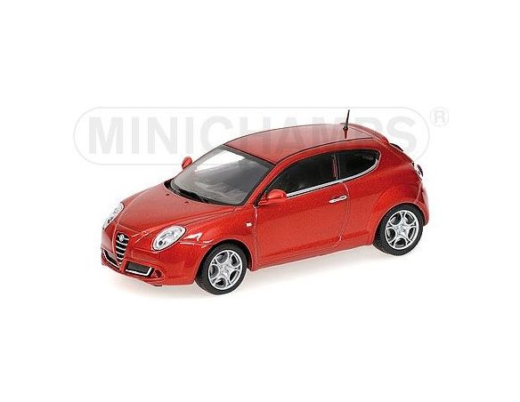 MINICHAMPS 400120800 ALFA ROMEO MITO ROSSO COMPETIZIONE 2009 1:43 Modellino