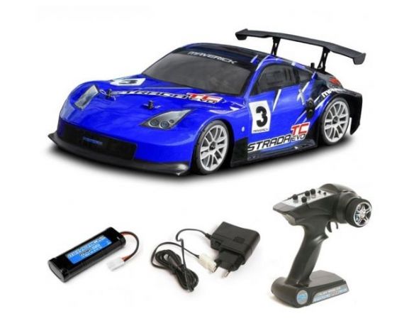 Maverick mv12604  strada TC Evo RTR 1/10 elettrico radiocomandato blu Modellino