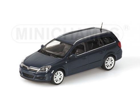 MINICHAMPS 400043010 OPEL ASTRA CARAVAN BLUE Modellino