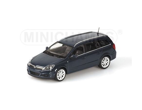 MINICHAMPS 400043010 OPEL ASTRA CARAVAN BLUE Modellino