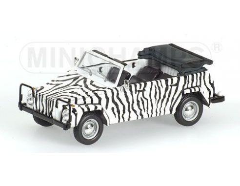 Minichamps 430050034 VOLKSWAGEN 181 ZEBRA 1969 1:43 Modellino