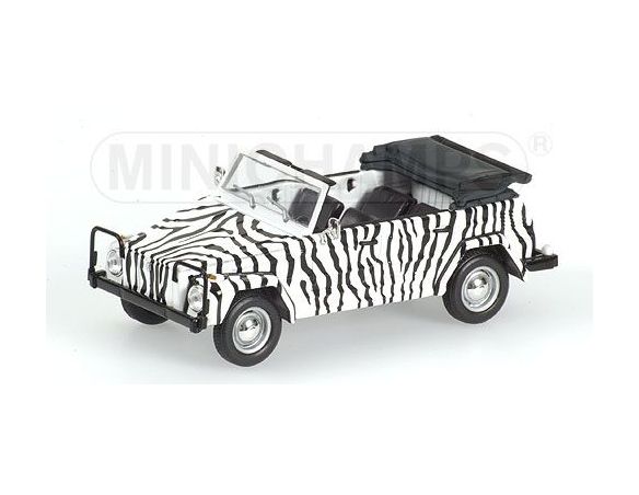 Minichamps 430050034 VOLKSWAGEN 181 ZEBRA 1969 1:43 Modellino