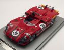 Tecnomodel TMD1827D ALFA ROMEO 33.3 N.38 ACCID.LM 1970 T.ZECCOLI-C.FACETTI LIM.100 PCS 1:18 Modellino