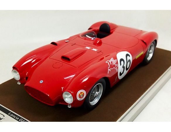 Tecnomodel TMD1843C LANCIA D24 N.36 WINNER CARRERA PAN.1953 FANGIO-G.BRONZONI LIM.100 1:18 Modellino