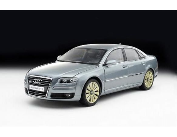 Kyosho 9212SG AUDI A8 W12 GREY 1/18 Modellino