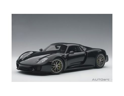 Auto Art / Gateway AA77928 PORSCHE 918 SPYDER BLACK 1:18 Modellino