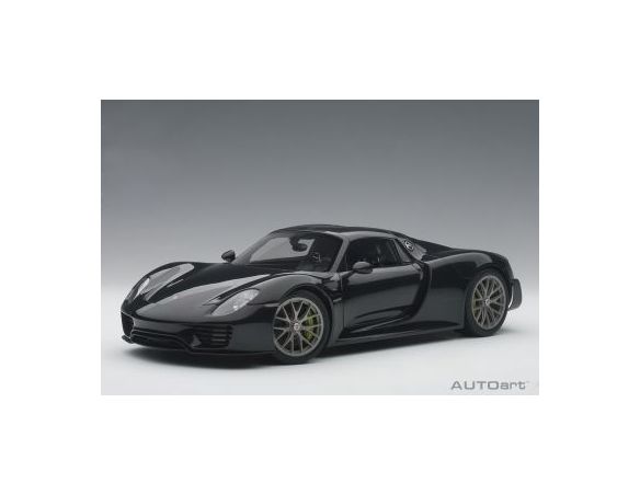 Auto Art / Gateway AA77928 PORSCHE 918 SPYDER BLACK 1:18 Modellino