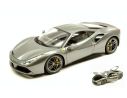Bburago BU16905G FERRARI 488 GTB GREY MET.SIGNATURE 1:18 Modellino