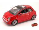 Bburago BU22106R FIAT NUOVA 500 2007 RED 1:24 Modellino