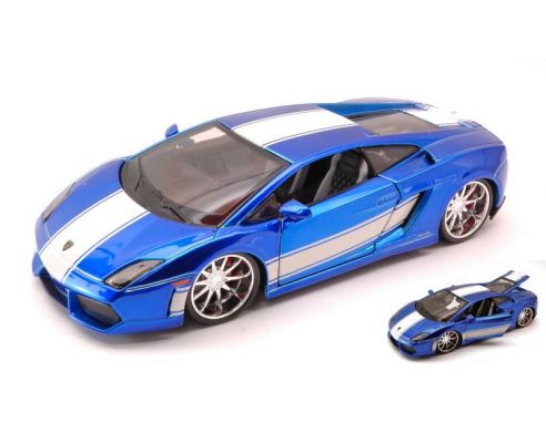 Maisto MI31352BL LAMBORGHINI GALLARDO LP-560-4 BLUE METALLIC 1:24 Modellino