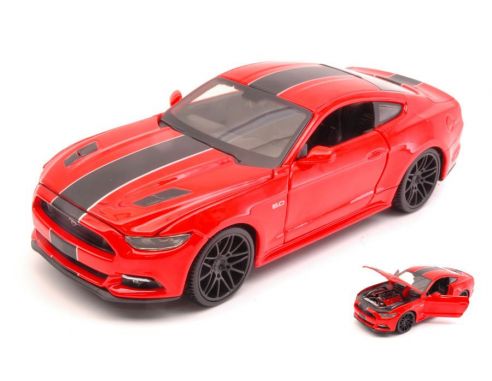 Maisto MI3 9R FORD MUSTANG GT ROJO CON RAYAS NEGRAS Modellino mustang gt maisto Maisto MI3 9R FORD MUSTANG GT ROJO CON RAYAS NEGRAS Modellino