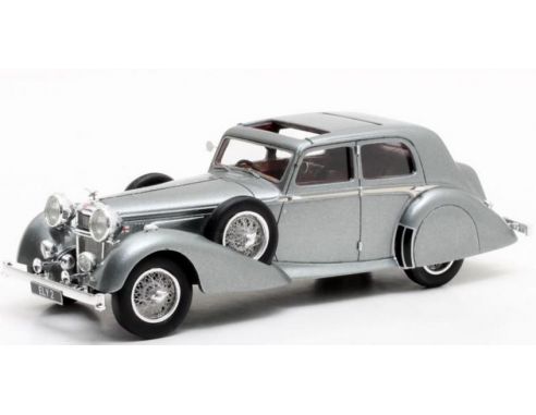 Matrix MX10105-041 ALVIS CHARLESWORTH SALOON GREY METALLIC 1938 1:43 Modellino