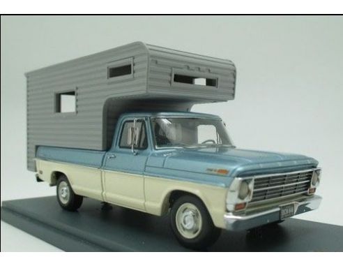 Neo Scale Models NEO44849 FORD F100 1968 CAMPER 1:43 Modellino