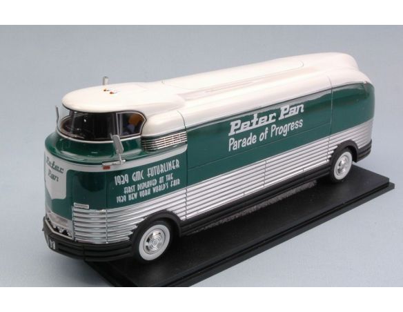 Neo Scale Models NEO46471 GM FUTURELINER 1941 WHITE/DARK GREEN 1:43 Modellino