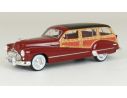 Neo Scale Models NEO46505 BUICK ROADMASTER 79 ESTATE WAGON 1947 DARK RED/WOOD 1:43 Modellino