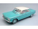 Protar PRX18009 CHEVROLET CORVAAIR SEDAN 1961 LIGHT GREEN/WHITE 1:18 Modellino